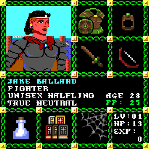 Jake Ballard is a Players Guild Genesis Series Adventurer #1829