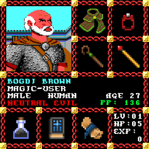 Bogdi Brown is a Players Guild Genesis Series Adventurer #1831