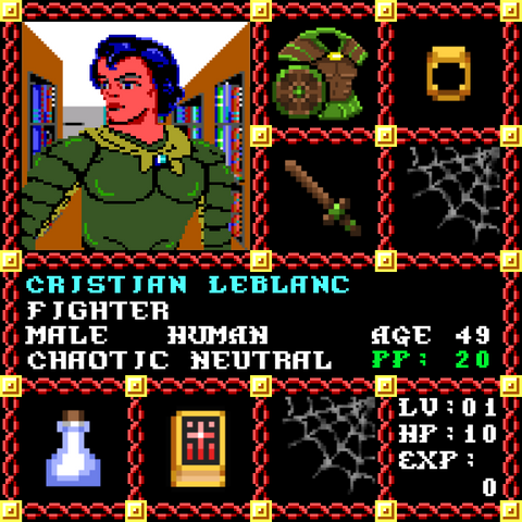 Cristian Leblanc is a Players Guild Genesis Series Adventurer #1832