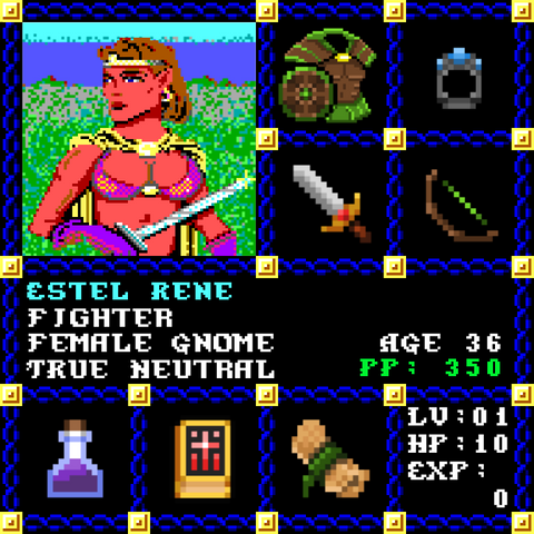 Estel Rene is a Players Guild Genesis Series Adventurer #1834