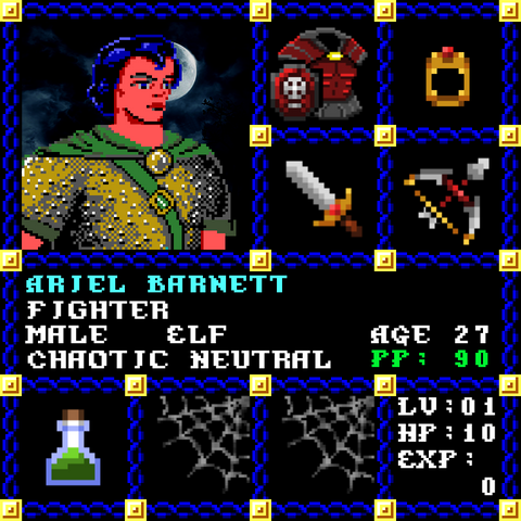 Ariel Barnett is a Players Guild Genesis Series Adventurer #1838