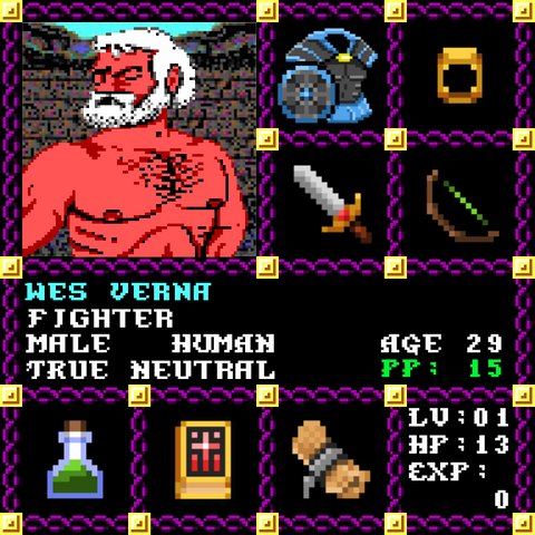 Wes Verna is a Players Guild Genesis Series Adventurer #1849