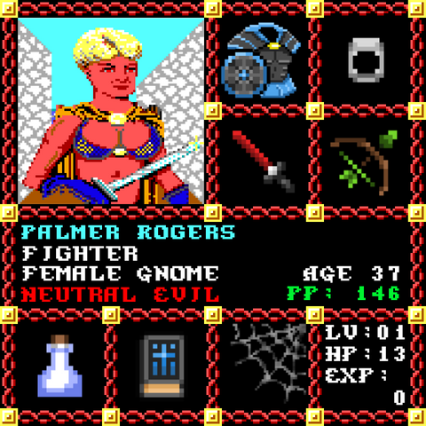 Palmer Rogers is a Players Guild Genesis Series Adventurer #1852