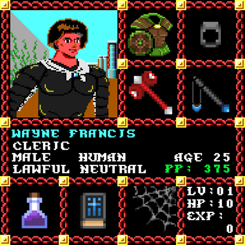 Wayne Francis is a Players Guild Genesis Series Adventurer #1854