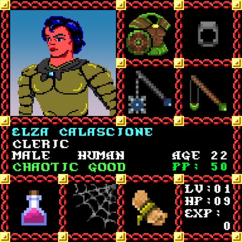 Elza Calascione is a Players Guild Genesis Series Adventurer #1856