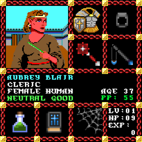 Aubrey Blair is a Players Guild Genesis Series Adventurer #1864