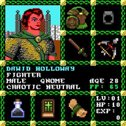 Dawid Holloway is a Players Guild Genesis Series Adventurer #1869