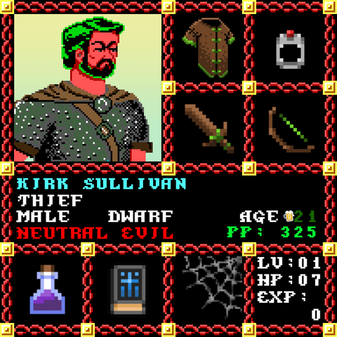 Kirk Sullivan is a Players Guild Genesis Series Adventurer #1873