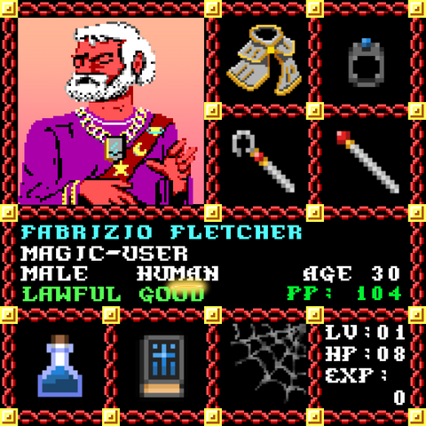 Fabrizio Fletcher is a Players Guild Genesis Series Adventurer #1875