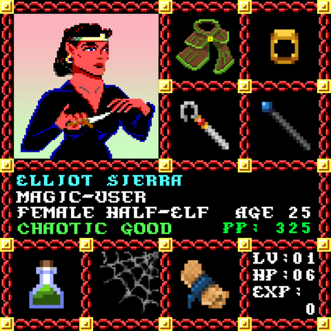 Elliot Sierra is a Players Guild Genesis Series Adventurer #1888