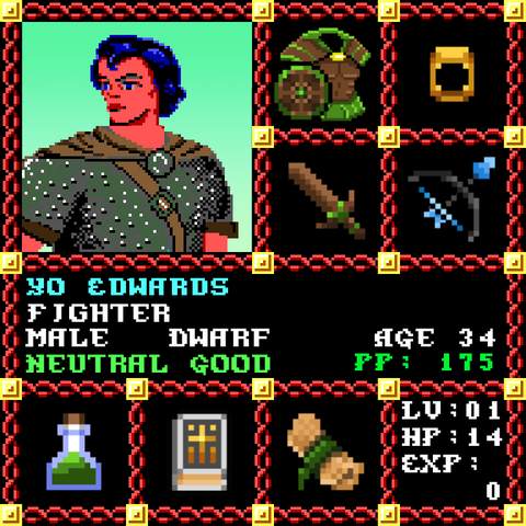 Yo Edwards is a Players Guild Genesis Series Adventurer #1893