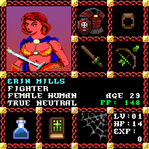 Erin Mills is a Players Guild Genesis Series Adventurer #1896