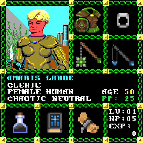 Amaris Lahde is a Players Guild Genesis Series Adventurer #1898