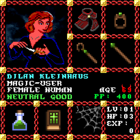 Dilan Kleinhaus is a Players Guild Genesis Series Adventurer #1909