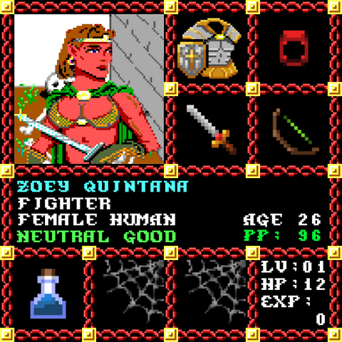 Zoey Quintana is a Players Guild Genesis Series Adventurer #1918