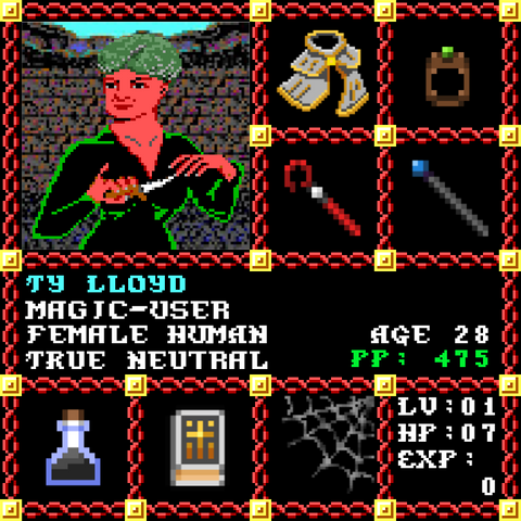 Ty Lloyd is a Players Guild Genesis Series Adventurer #1919