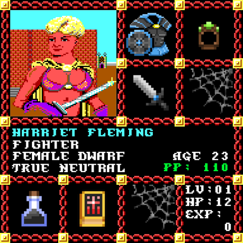 Harriet Fleming is a Players Guild Genesis Series Adventurer #1924