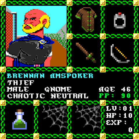 Brennan Amspoker is a Players Guild Genesis Series Adventurer #1931