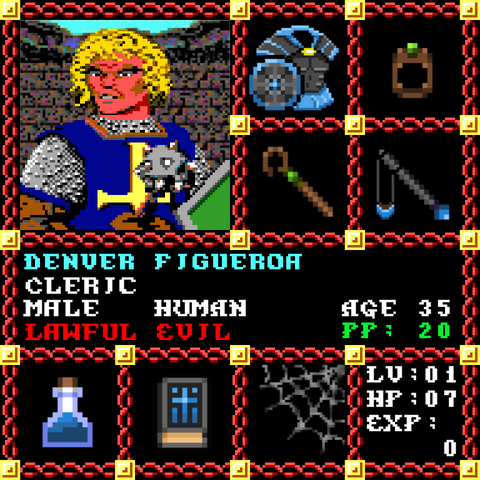 Denver Figueroa is a Players Guild Genesis Series Adventurer #1936