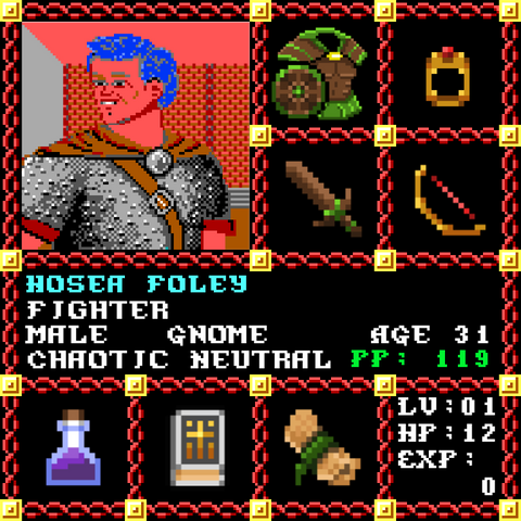 Hosea Foley is a Players Guild Genesis Series Adventurer #1937