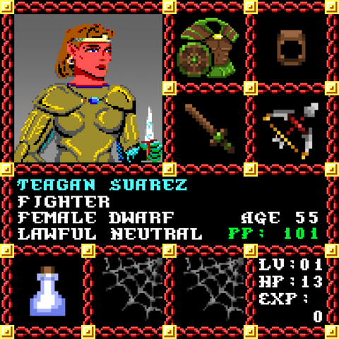 Teagan Suarez is a Players Guild Genesis Series Adventurer #1939