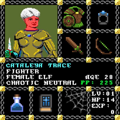 Cataleya Trace is a Players Guild Genesis Series Adventurer #1948