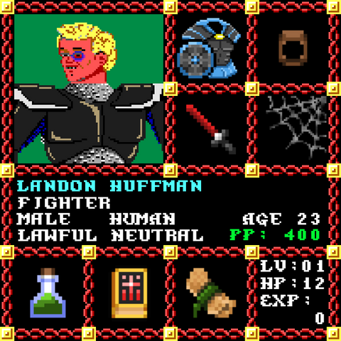 Landon Huffman is a Players Guild Genesis Series Adventurer #1952