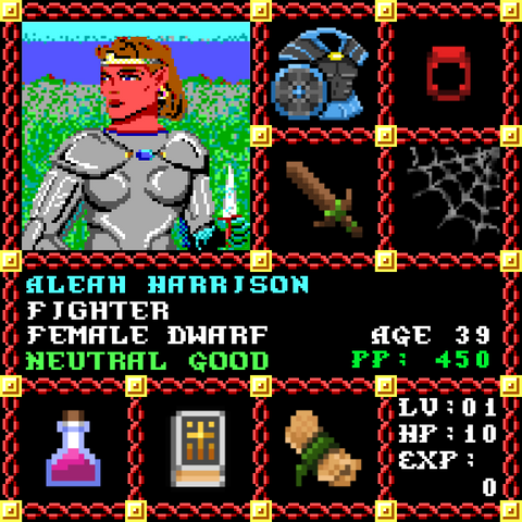 Aleah Harrison is a Players Guild Genesis Series Adventurer #1953