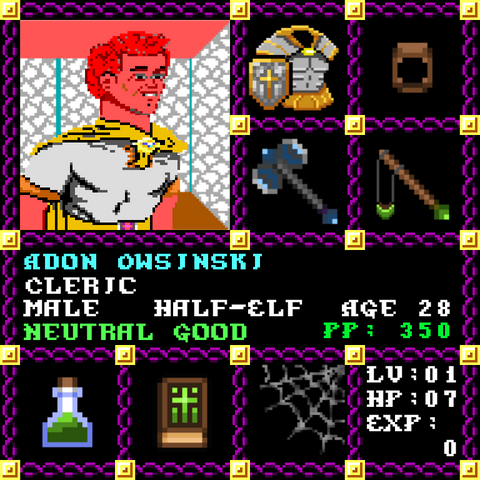 Adon Owsinski is a Players Guild Genesis Series Adventurer #1955