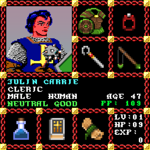 Julian Carrie is a Players Guild Genesis Series Adventurer #1957