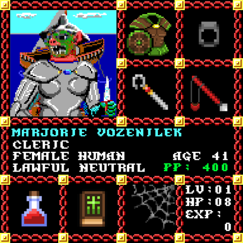 Marjorie Vozenilek is a Players Guild Genesis Series Adventurer #1959