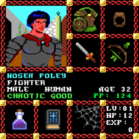 Hosea Foley is a Players Guild Genesis Series Adventurer #1963