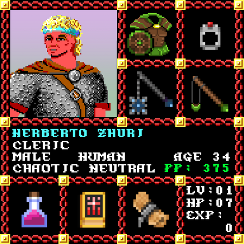 Herberto Zhuri is a Players Guild Genesis Series Adventurer #1967