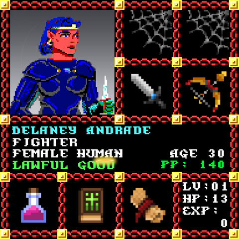 Delaney Andrade is a Players Guild Genesis Series Adventurer #1969