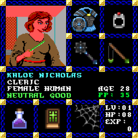 Khloe Nicholas is a Players Guild Genesis Series Adventurer #1977