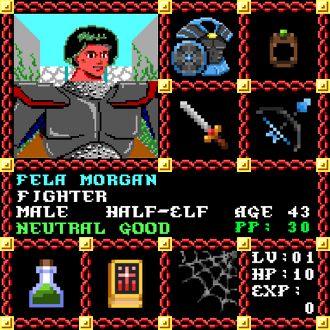 Fela Morgan is a Players Guild Genesis Series Adventurer #1981