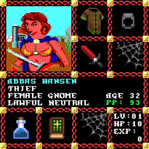 Abbas Hansen is a Players Guild Genesis Series Adventurer #1984