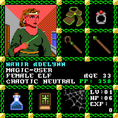 Nahir Adelynn is a Players Guild Genesis Series Adventurer #1985