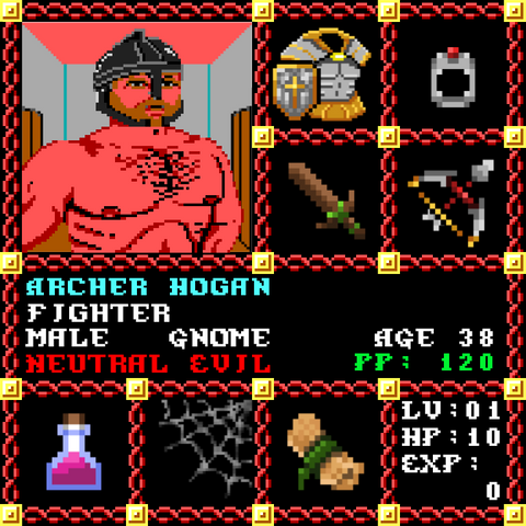 Archer Hogan is a Players Guild Genesis Series Adventurer #1986