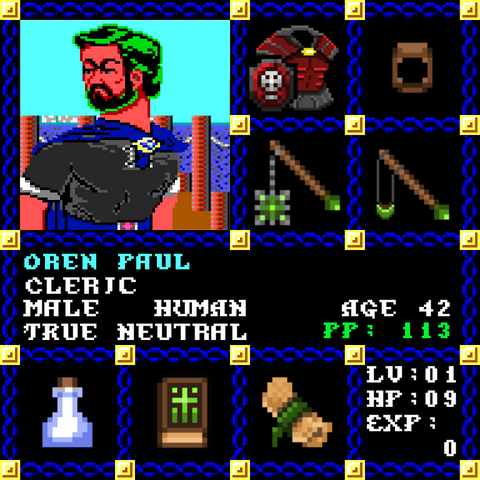 Oren Paul is a Players Guild Genesis Series Adventurer #1991