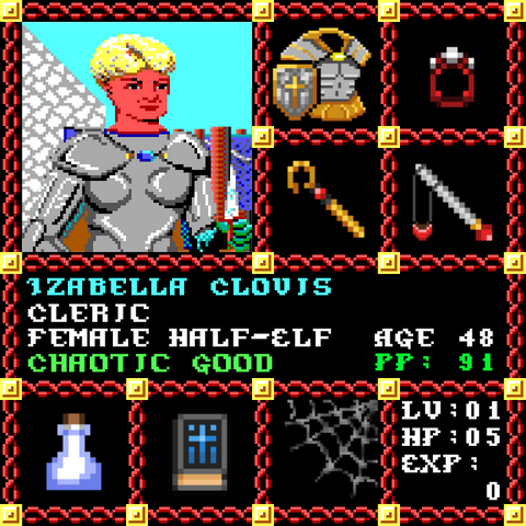 Izabella Clovis is a Players Guild Genesis Series Adventurer #1992