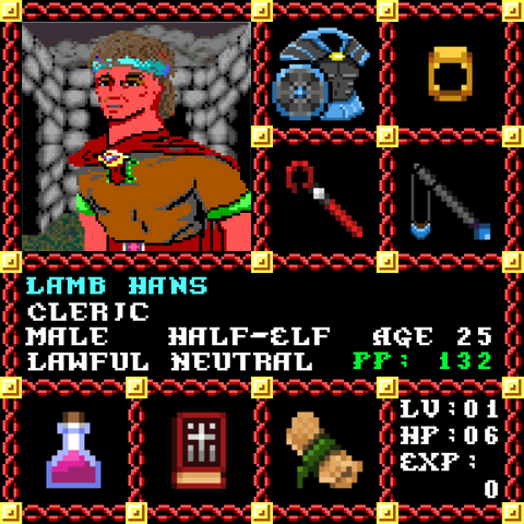 Lamb Hans is a Players Guild Genesis Series Adventurer #1995