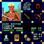 Alma Boston is a Players Guild Genesis Series Adventurer #0296