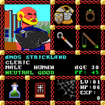 Amos Strickland is a Players Guild Genesis Series Adventurer #0058
