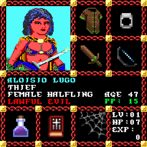 Aloisio Lugo is a Players Guild Genesis Series Adventurer #0631