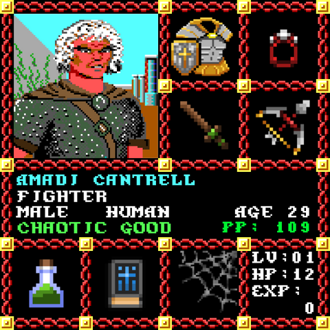 Amadi Cantrell is a Players Guild Genesis Series Adventurer #0648