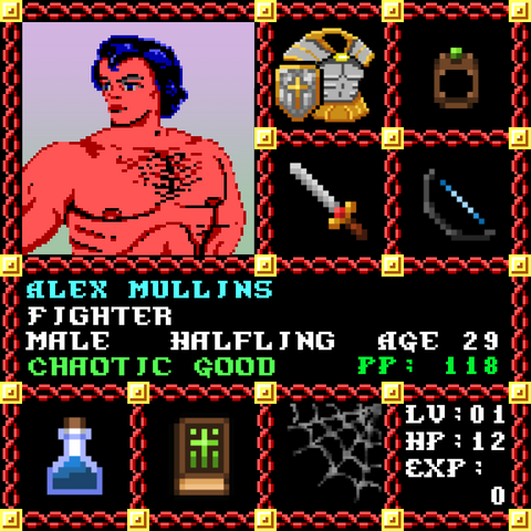 Alex Mullins is a Players Guild Genesis Series Adventurer #0663