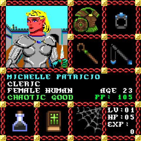 Michelle Patricio is a Players Guild Genesis Series Adventurer #0834