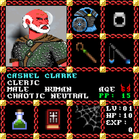 Cashel Clarke is a Players Guild Genesis Series Adventurer #0836