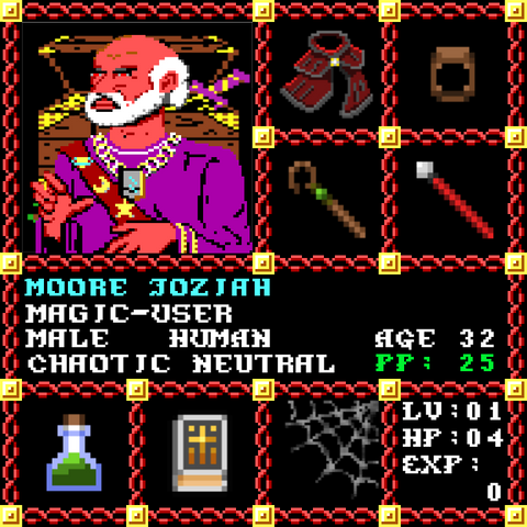 Moore Joziah is a Players Guild Genesis Series Adventurer #0837